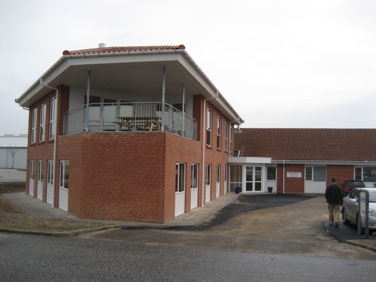 Ny kontorbygning Opført i 2010